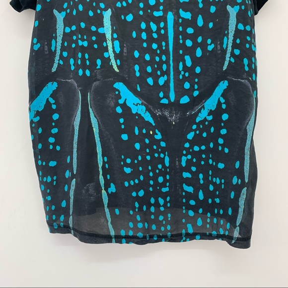 Proenza Schouler Silk Beetle Print Top - Picture 4 of 6